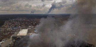 Russian Attack Against Oil Depot In Ukraine