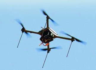 Drone smuggling on the Indo-Pak border; BSF fired