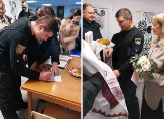 യുദ്ധം തടസമായില്ല; ക്ളെവെറ്റ്സിനും നടാലിയക്കും ബങ്കറിനുള്ളിൽ വിവാഹം The war not a matter; klevets and Natalia get married inside the bunker