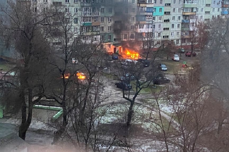Shelling Continues In Mariupol And Ukraine Stopped Evacuation Shelling Continues In Mariupol And Ukraine Stopped Evacuation