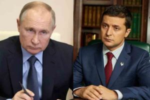 Still in Kyiv; Zelensky denies Russia's allegations