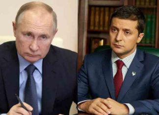 Still in Kyiv; Zelensky denies Russia's allegations