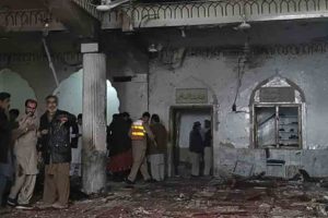 Blast at Pak mosque; IS took responsibility