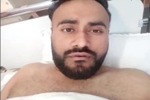 Injured Indian student From Kyiv Hospital Against Indian Embassy