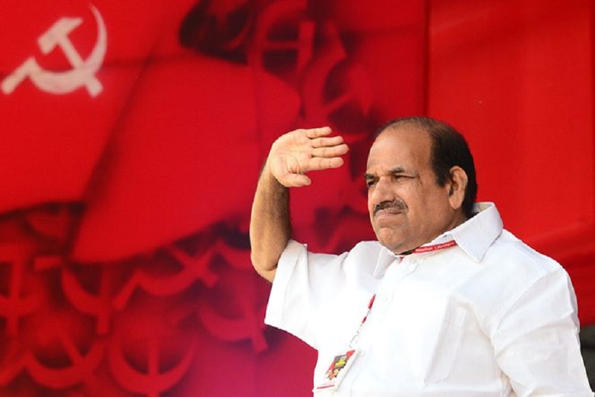 kodiyeri-balakrishnan kodiyeri elected again state secratary cpm