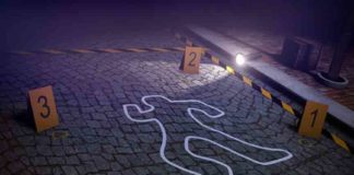 Brother buried alive; The fraction of soil in the lungs