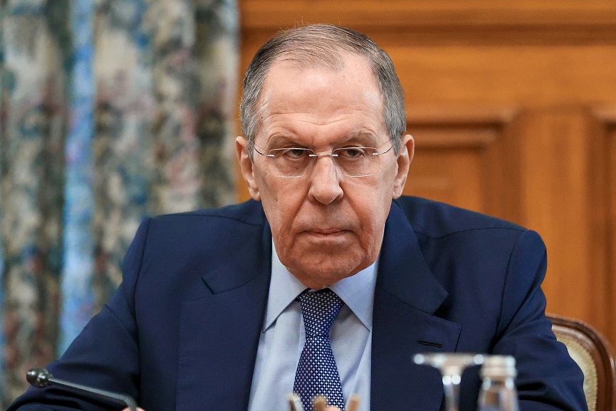 Russia's Foreign Minister Sergei Lavrov Western nations want nuclear weapons; Russia criticized