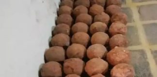 Artillery shells recovered