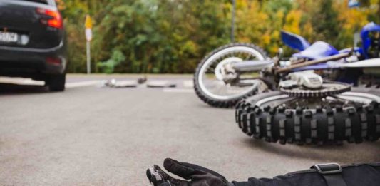 Bike accident