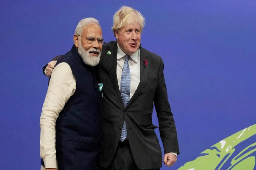 Boris Johnson And Narendra Modi Will Meet Today At Delhi Boris Johnson And Narendra Modi Will Meet Today At Delhi