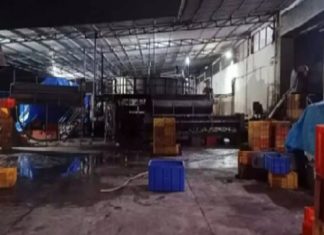 Five die after inhaling poisonous gas at a fish processing center in Mangalore