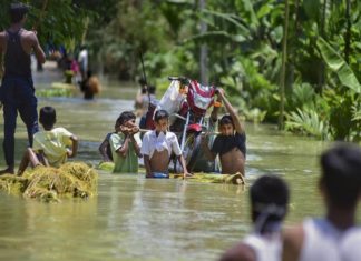 11 Were Died In Assam Due To The Flood