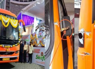 കെ സ്വിഫ്റ്റ് അപകടങ്ങൾ; ഡ്രൈവർമാരെ സർവീസിൽ നിന്ന് നീക്കി K Swift accident