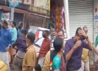 കൊട്ടാരക്കരയിൽ നടുറോഡിൽ കൂട്ടത്തല്ല്; എസ്ഐക്കും കുടുംബത്തിനും പരിക്ക് police-officer-and-his-family-attacked-in-kollam
