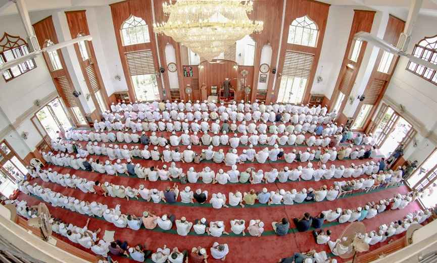 Hafiz Shabeer Ali's jummah khutbah at Ma'din grand masjid