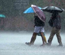 Heavy rains in the state today