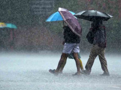 Heavy rains in the state today