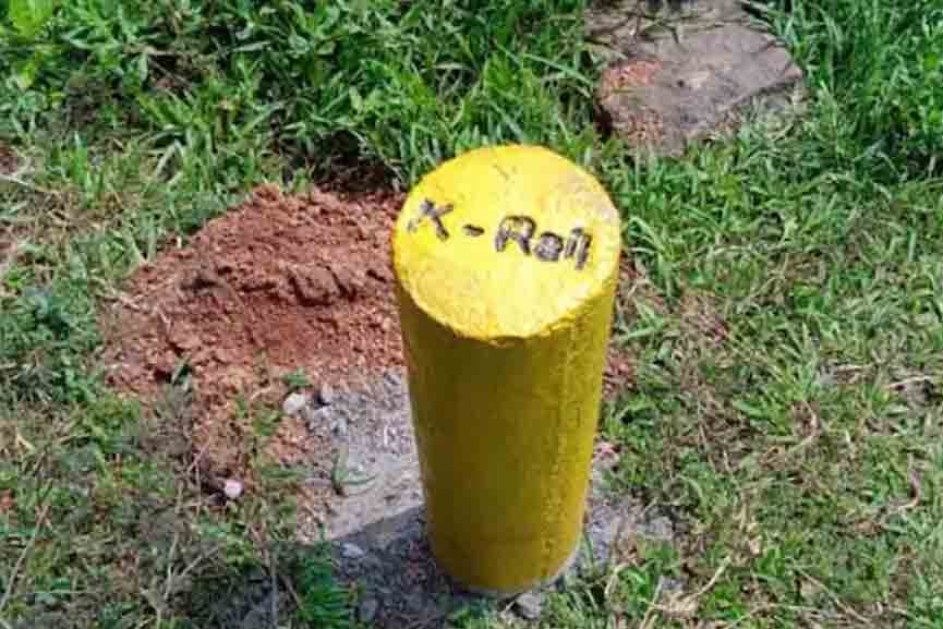 K-Rail UDF removes K rail survey stone in Tirur; LDF re-established