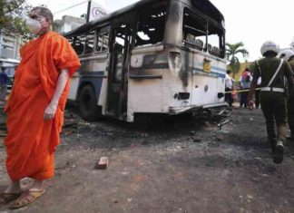 Curfew in Sri Lanka till Monday