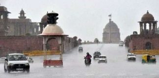 Heavy Rain In Delhi And Temperature Down