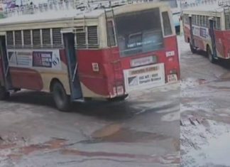 ആലുവ കെഎസ്ആർടിസി ഡിപ്പോയിൽ നിന്ന് ബസ് മോഷ്ടിച്ചു ksrtc-bus