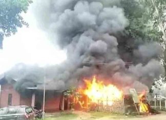 ‘They came to destroy records’; Assam police in the incident of setting fire to the station