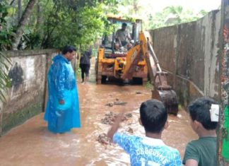 The siege paid off; The floodwaters in the Area began to clear