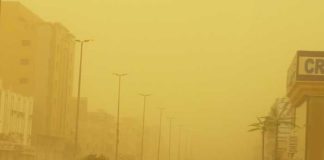Again Sand Storm Alert In Saudi From Today