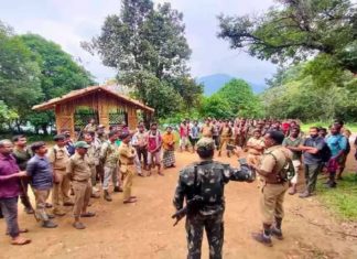 Police Special Drive For The Searching Of Watcher Rajan