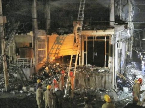 Delhi Mundka fire