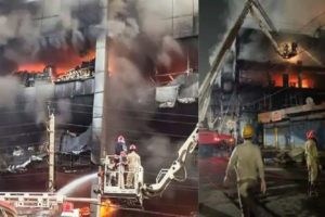 Massive Fire At Delhi And 30 Were Died And Search Operation Ends