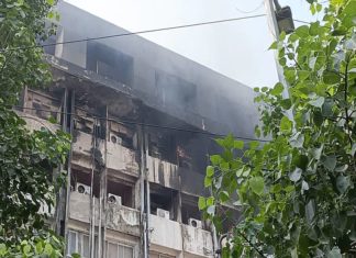 Fire At Bihar Secretariate And More Than 1000 Files And Computers Destroyed
