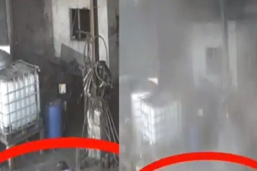 JCB tire exploded JCB tire exploded