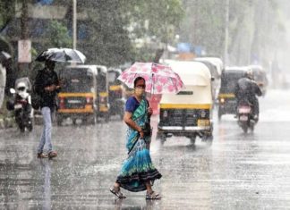 സംസ്ഥാനത്ത് അടുത്ത 3 മണിക്കൂറിൽ മിതമായ മഴക്ക് സാധ്യത Heavy Rain Alert In 5 Districts In Kerala In Next 3 Hours