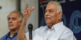 Yashwant Sinha with campaign; Starting from Kerala