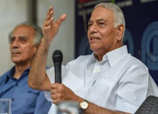 Yashwant Sinha with campaign; Starting from Kerala