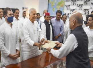 Yashwant Sinha Files Nomination For The President Election
