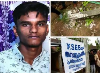Minister About The Death Of Bike Passenger Due To The Fell Of KSEB Post
