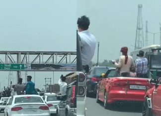 വൈറൽ വീഡിയോ പണിയായി; നടുറോഡിൽ ഡാൻസ് ചെയ്ത വരന് രണ്ട് ലക്ഷം പിഴ Groom fined Rs 2 lakh for dancing in road