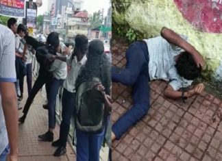 തിരുവനന്തപുരത്ത് നടുറോഡിൽ വിദ്യാർഥിക്ക് നേരെ ആക്രമണം Student Were Attacked In Thiruvananthapuram