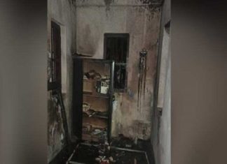 Perambra CPIM Party Office Set On Fire In Kozhikode