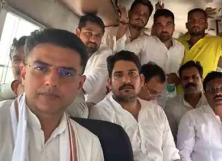 Sachin Pilot in police custody; Action During the trip to the Congress headquarters