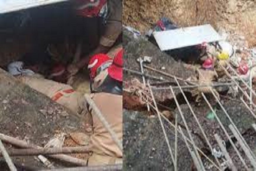 protective wall of the flat collapsed protective wall of the flat collapsed