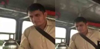 First drinking water, then tickets; A conductor as a model of humanity