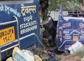 Bus accident in Uttarakhand
