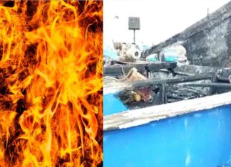 അമ്പലപ്പുഴയില് മൽസ്യ ബന്ധന വള്ളങ്ങൾ കത്തി നശിച്ചു
