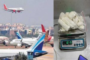 cocaine seized at Delhi airport