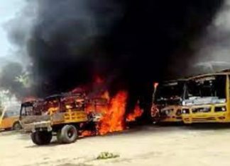 Conflict in Kallakkurichi chennai