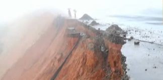 ഇടുക്കി സത്രം എയർ സ്ട്രിപ്പിൽ മണ്ണിടിച്ചിൽ; റൺവേയുടെ ഒരു ഭാഗം തകർന്നു Landslides at Idukki Satram Airstrip