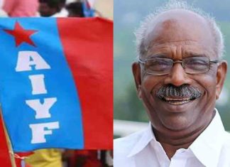 The remark against Annie Raja should be corrected; AIF against MM Mani